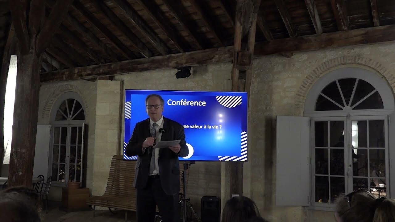 Gala 2025 Adapei 33 - Conférence de Yannis Constantinidès : "Faut-il donner une valeur à la vie ?"