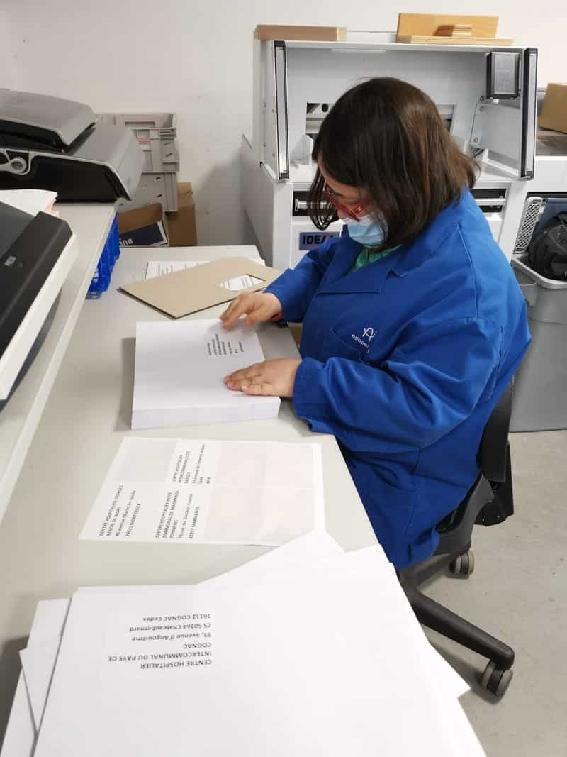 Photo reprographie Adapei 33 Entreprise