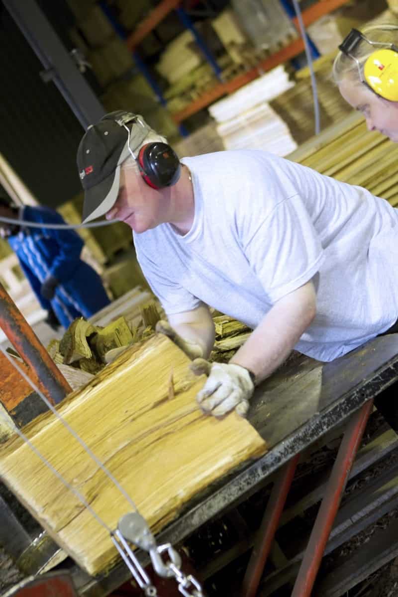 Photo bois de chauffe Adapei 33 Entreprise