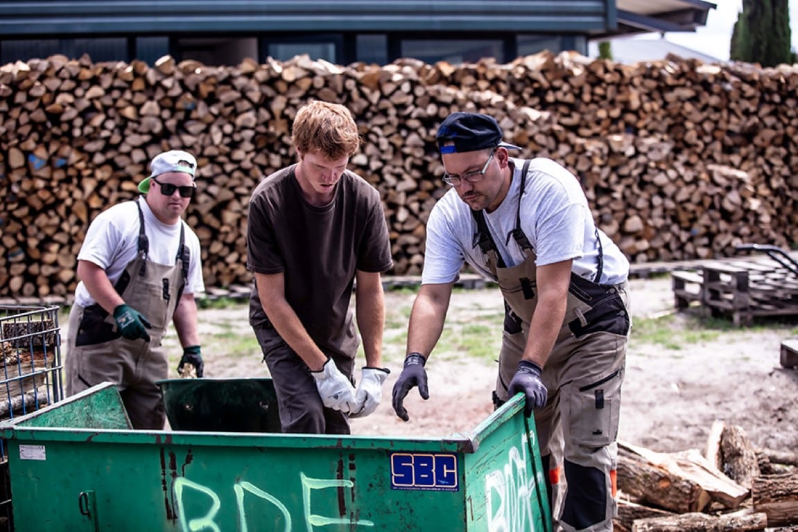 sélection des bûches
