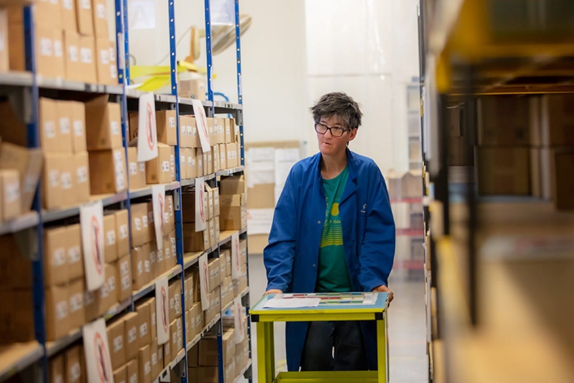 organisation des colis