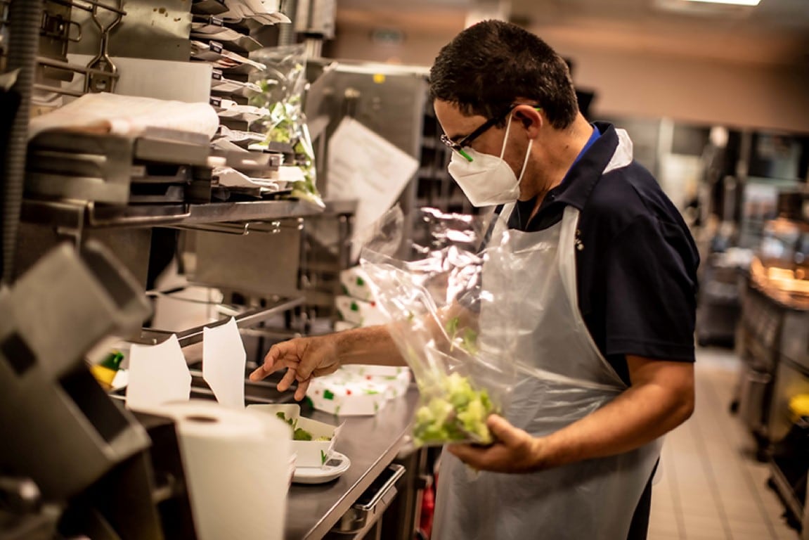 Employé de chez McDonald