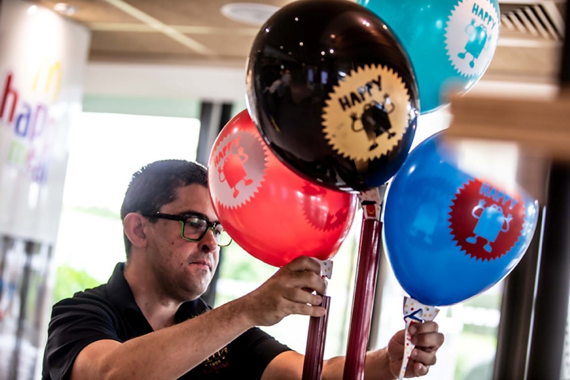 Employé de chez McDonald