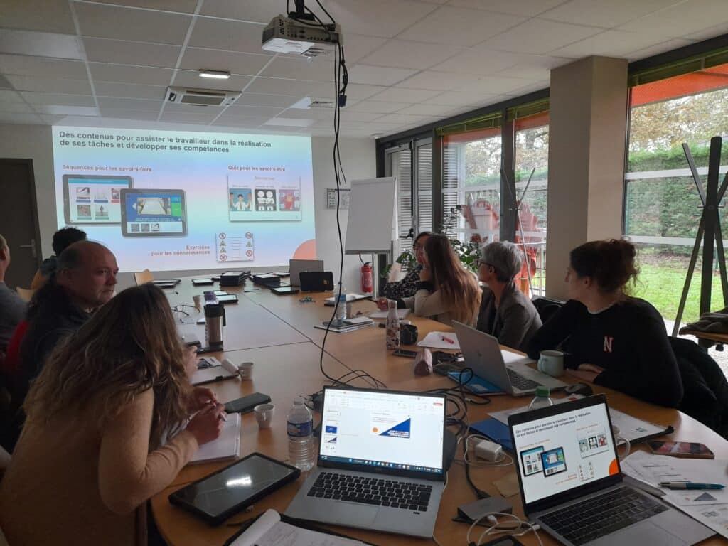 réunion de présentation du logiciel