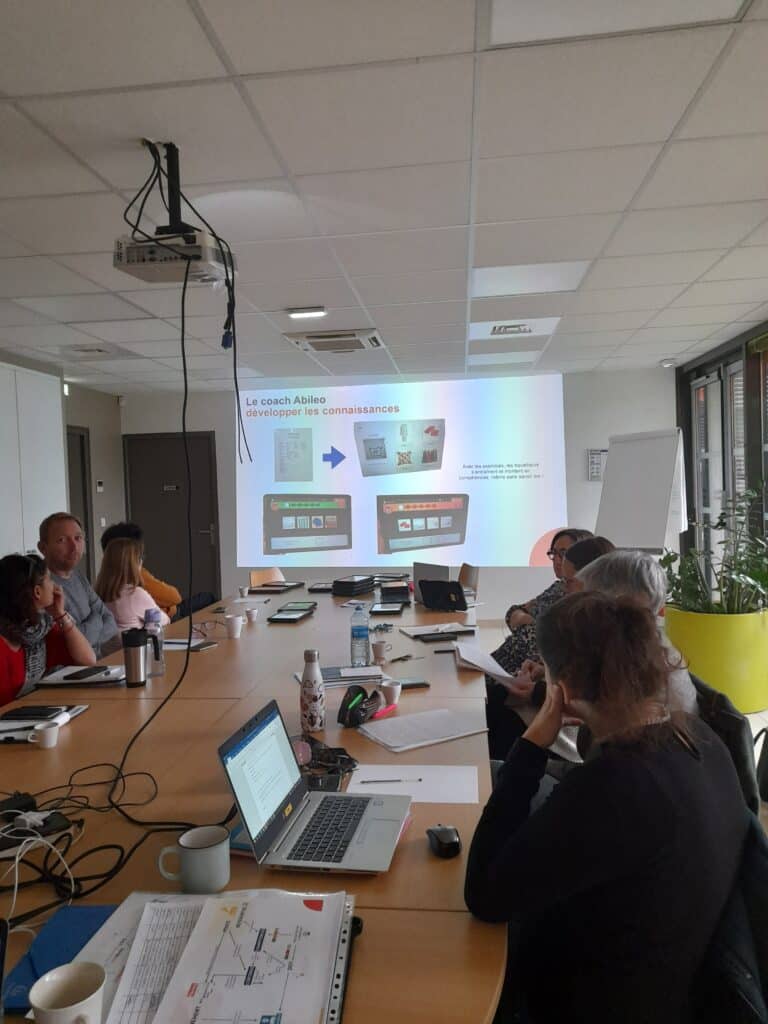 réunion de présentation du logiciel